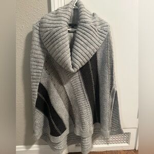 Talbots poncho sweater